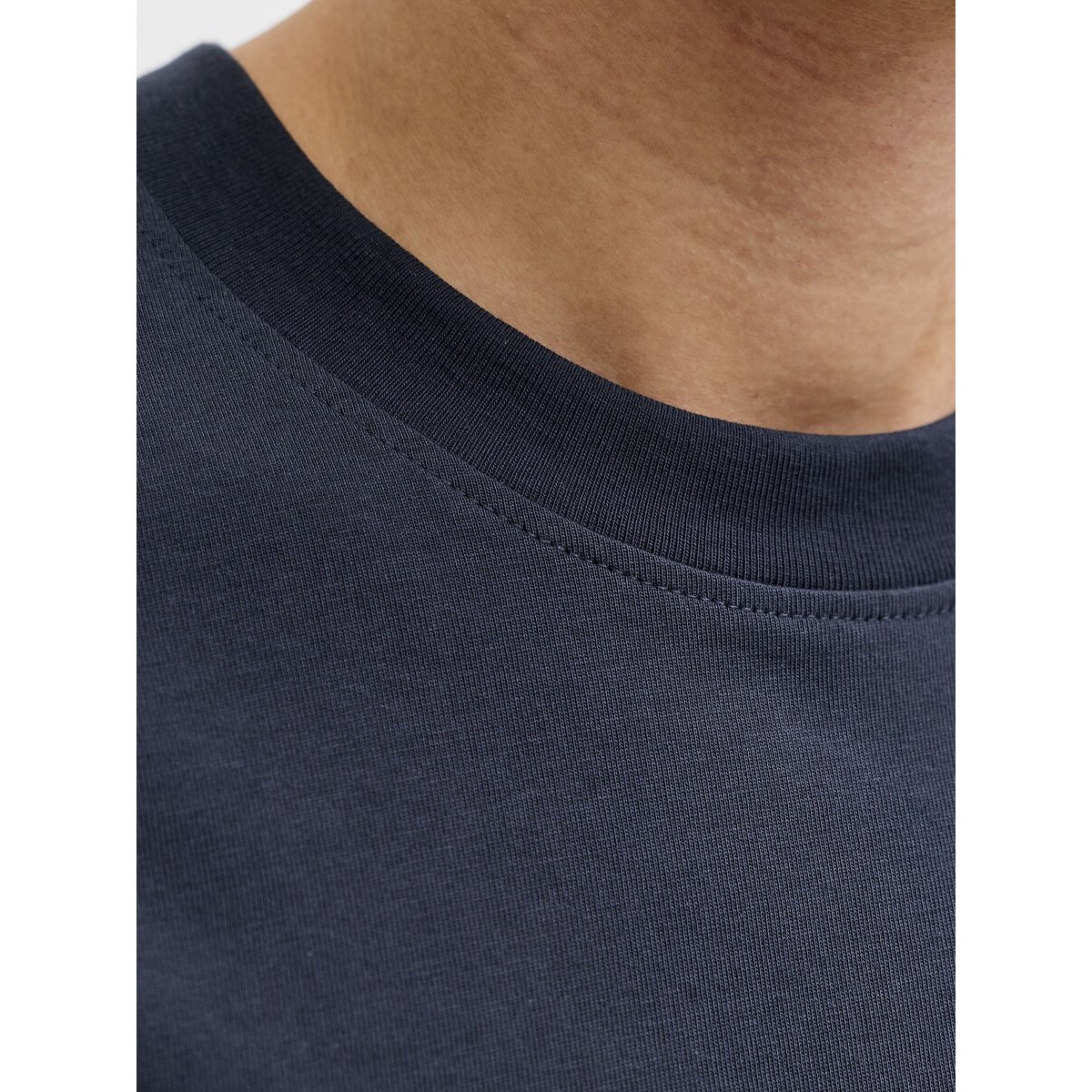 T-shirt manches courtes bleu marine, JACK & JONES