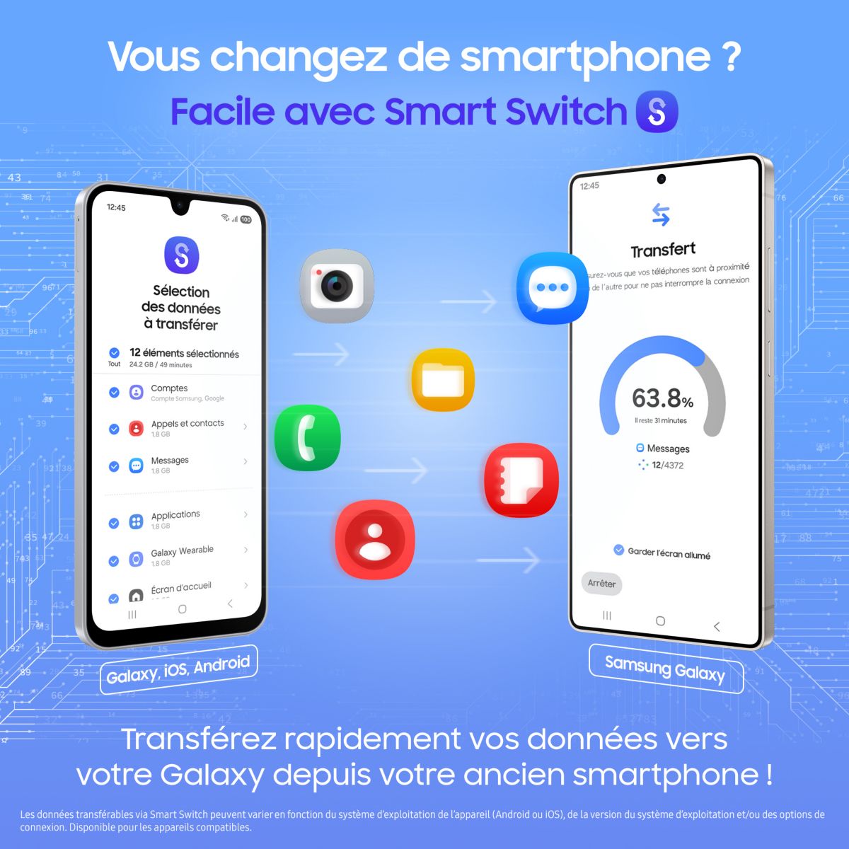 Smartphone Galaxy S25 Ultra Noir Titane 1To couleur unique, SAMSUNG