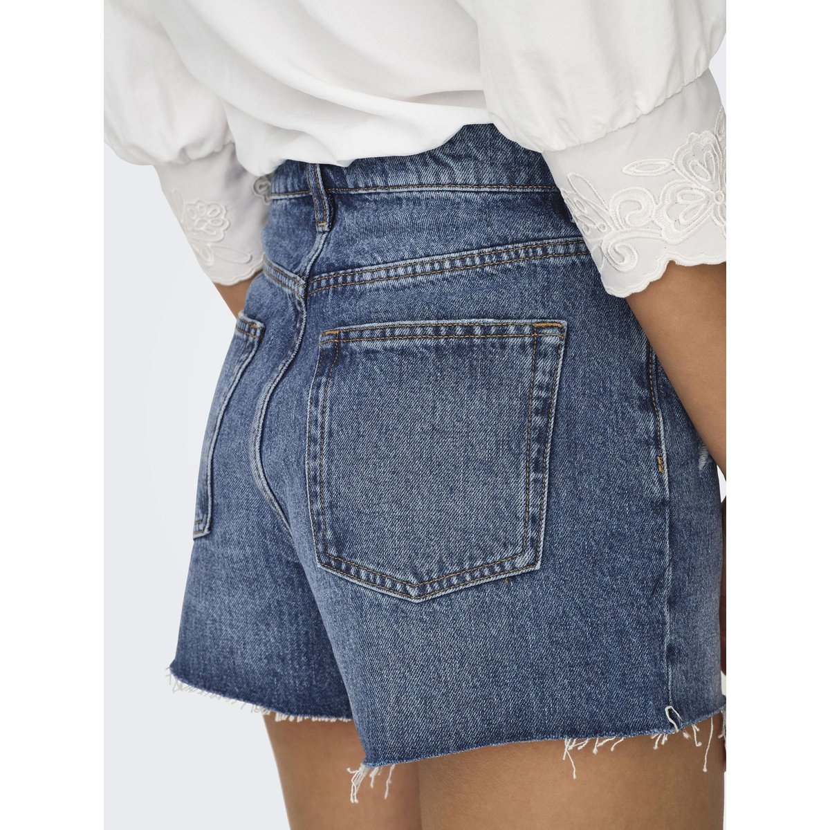 Short En Denim medium blue denim, ONLY