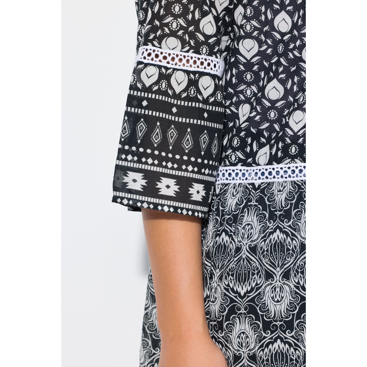 Veste longue marine, ULLA POPKEN