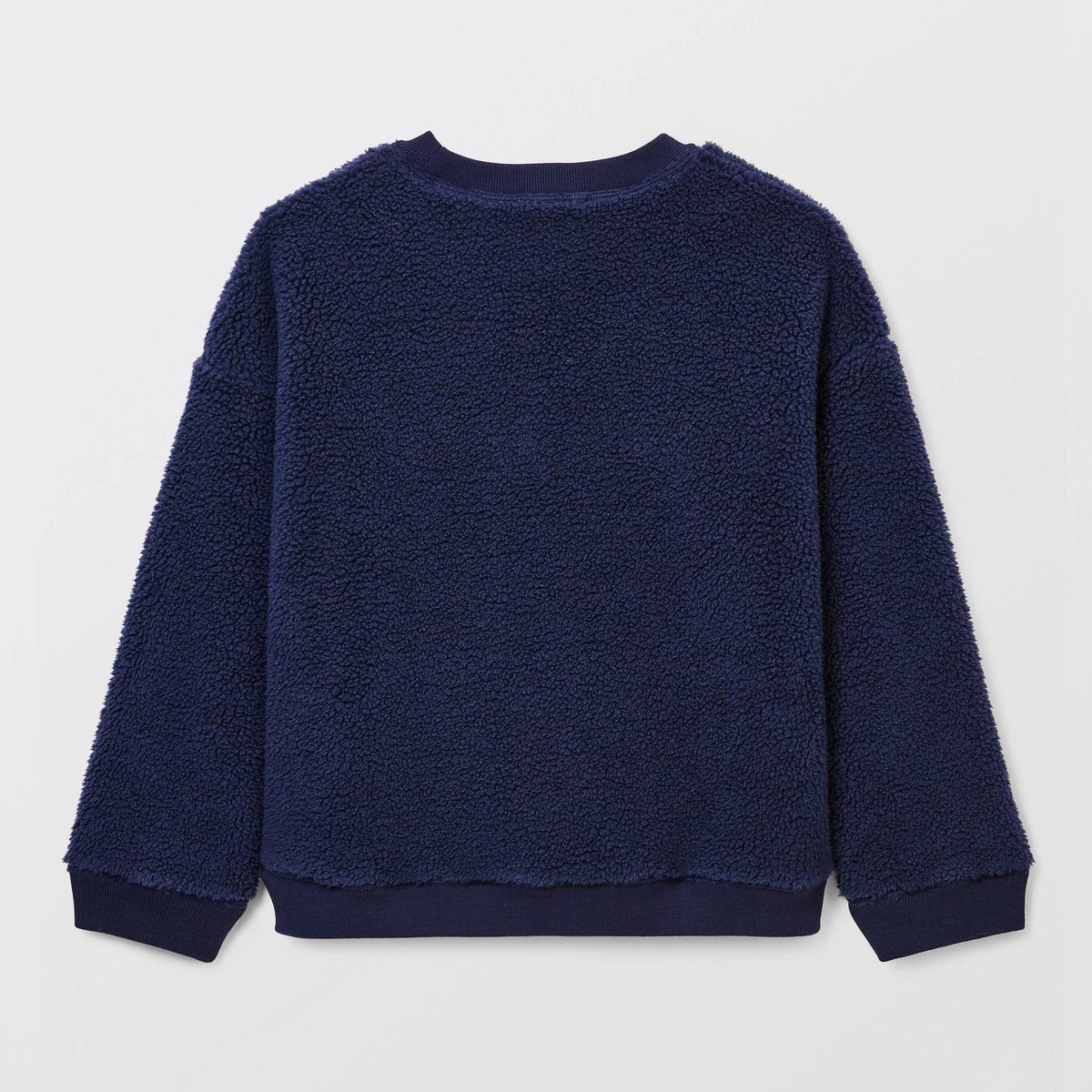 Sweat col rond imprimé en coton BIO GOTS penombre, MONOPRIX
