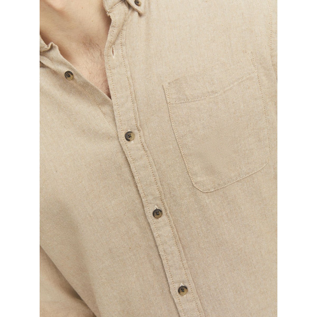 Chemise unie Jjeclassic oatmeal 1, JACK & JONES