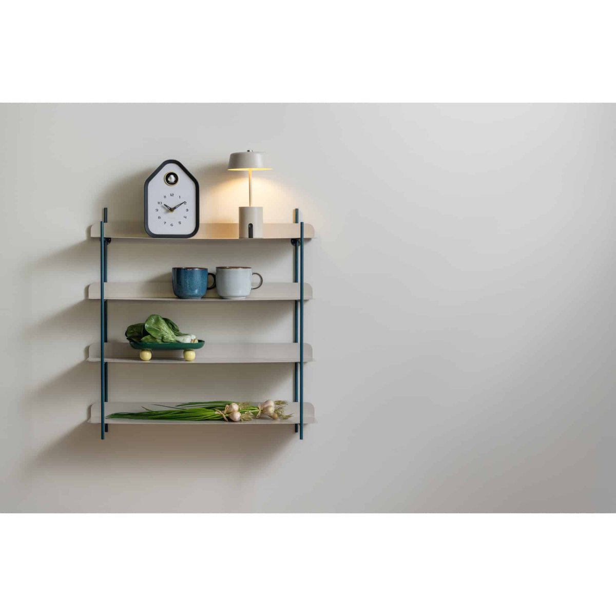 Horloge Murale Plastique REINA CUCKOO noir, KARLSSON