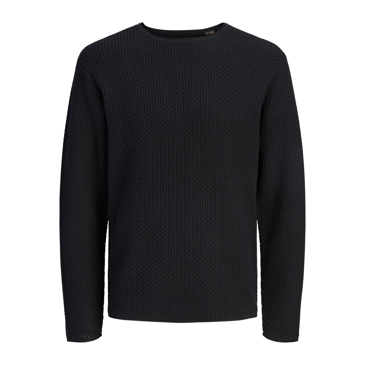 Pull En Maille black 1, JACK & JONES