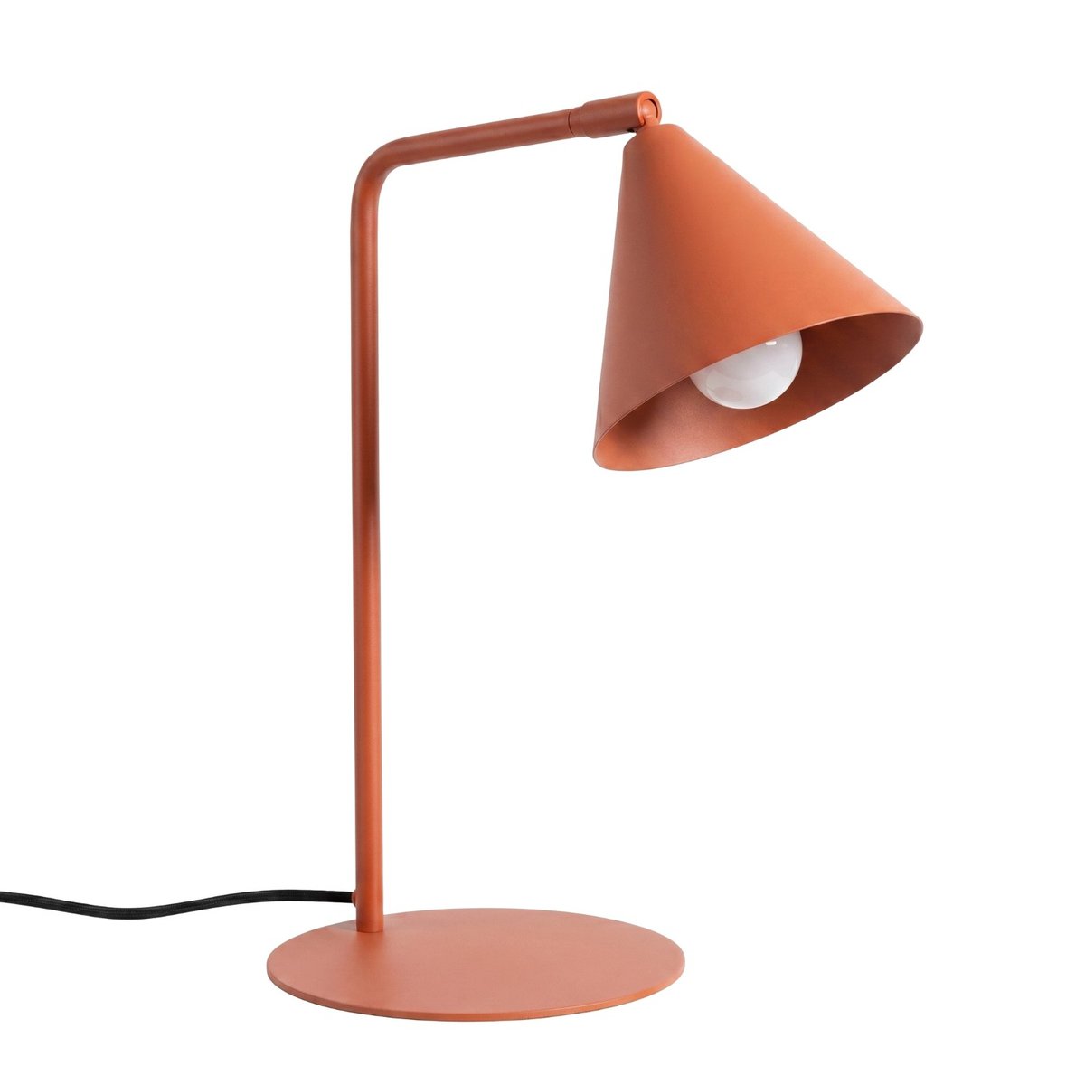 Lampe de bureau Acier Ocre Rouge E14 1 NOX ocre rouge, EDEN