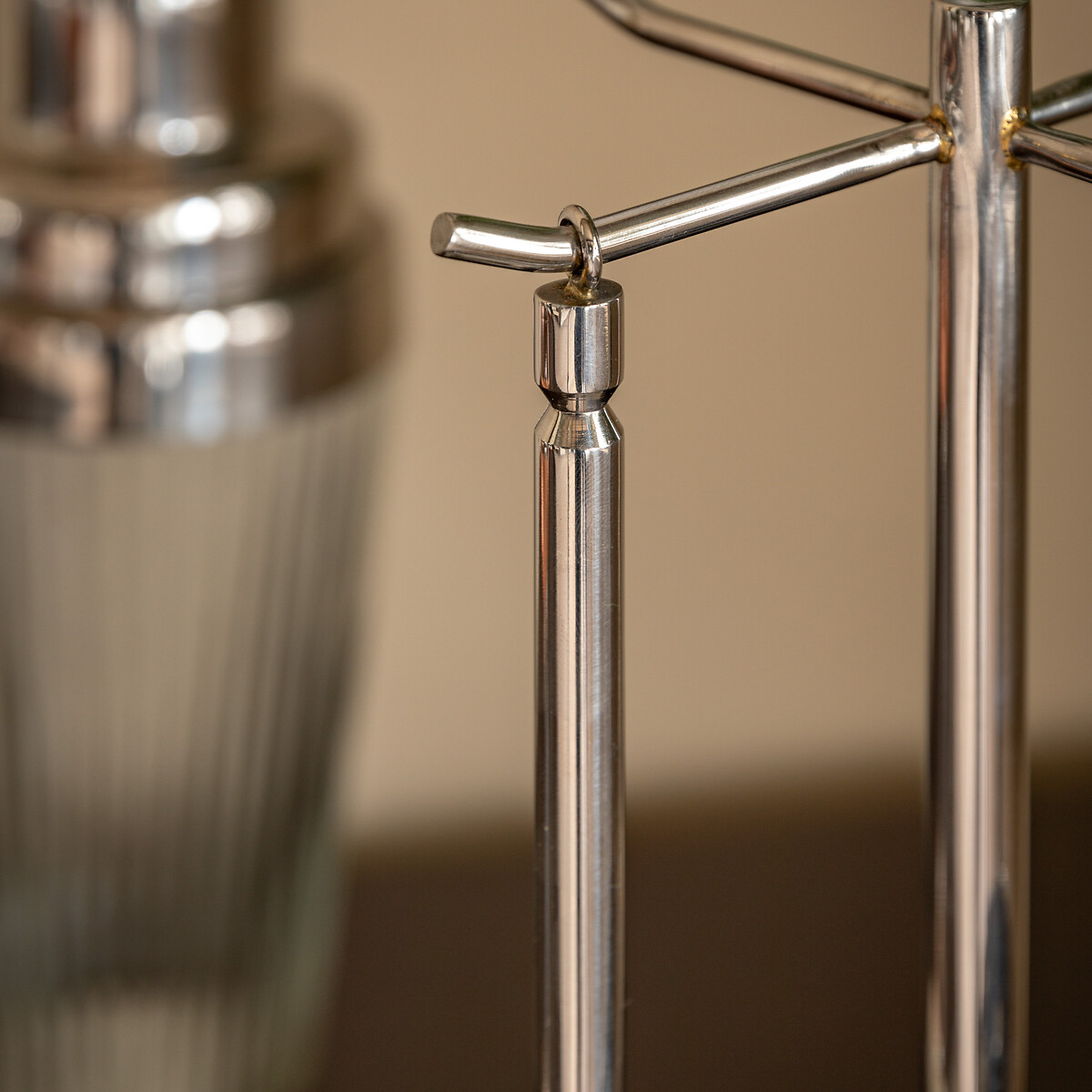 Stainless Steel and Marble Bar Tool Set silver-coloured, ÉDITÉ