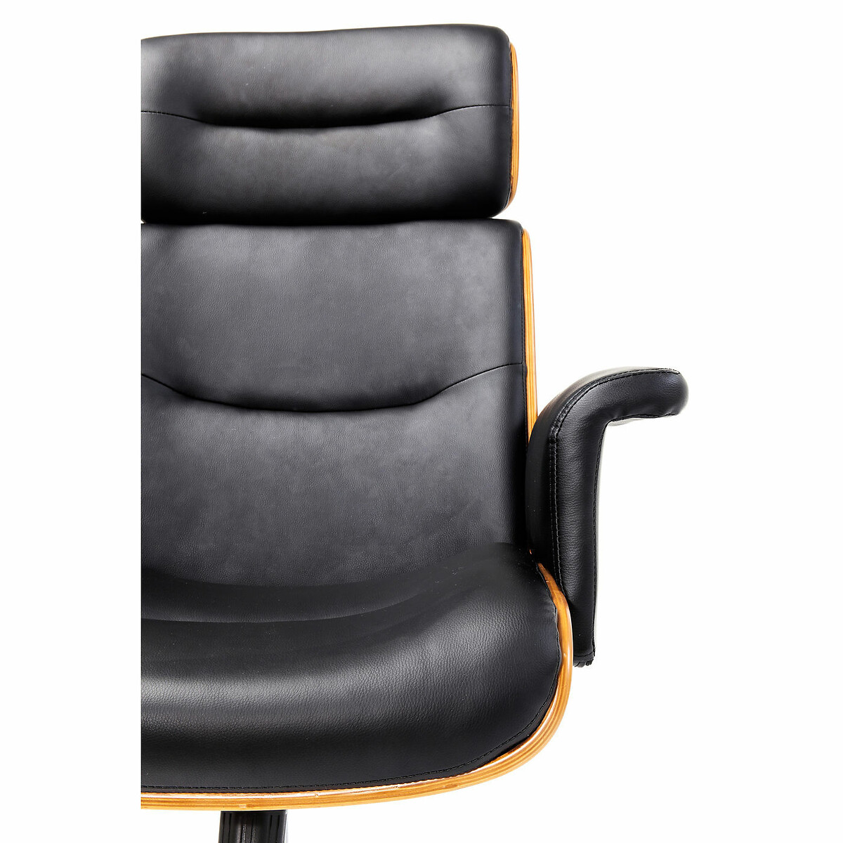 Chaise de bureau pivotante Check Out noir, KARE DESIGN