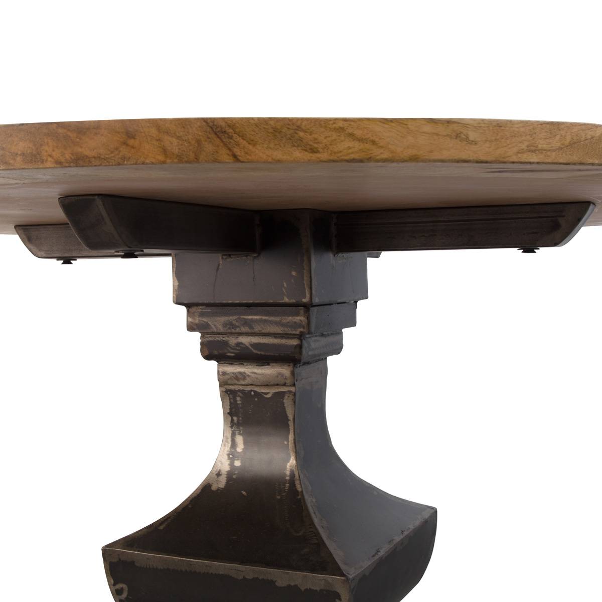 Table à manger en bois de manguier VITTO bois clair, MADE IN MEUBLES 
