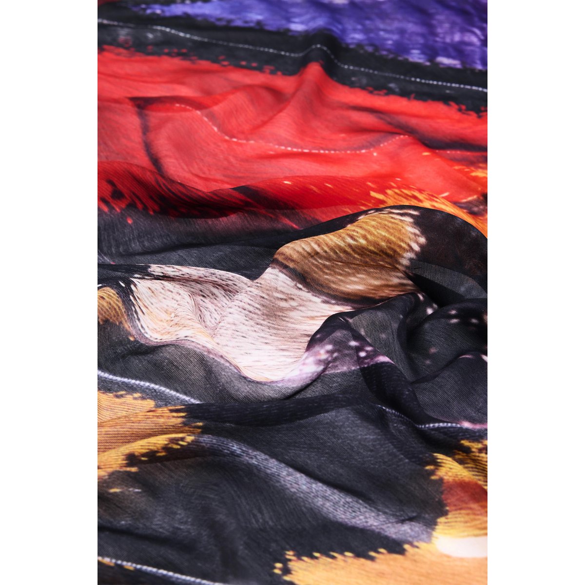Foulard papillon multicolore, DESIGUAL