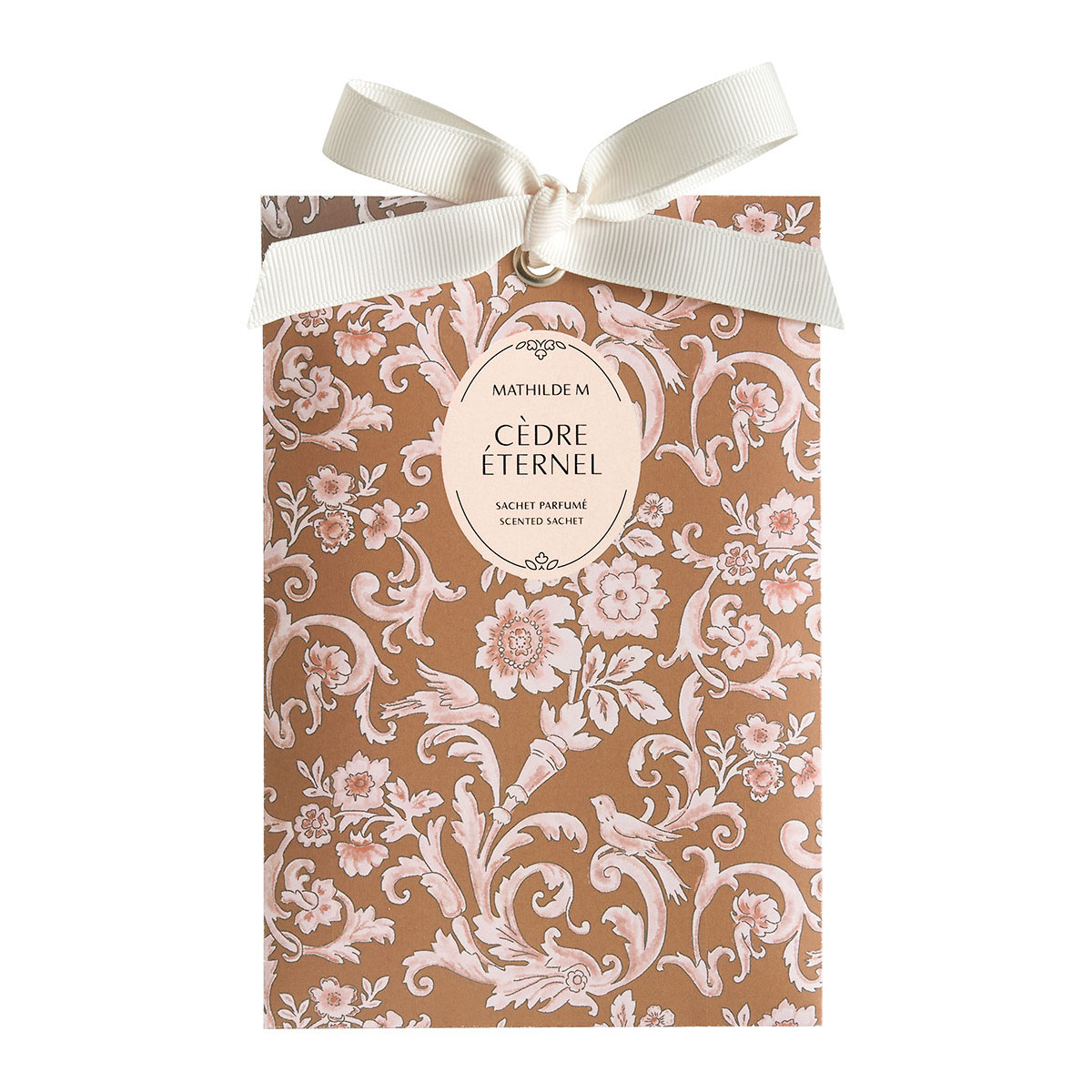 Sachet parfumé CÈDRE ÉTERNEL rose, MATHILDE M