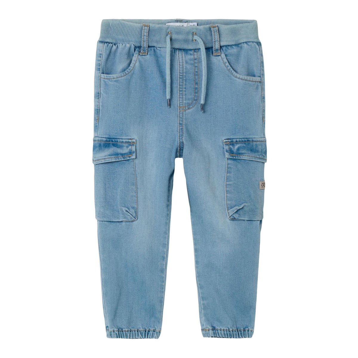 Jean Cargo medium blue denim, NAME IT