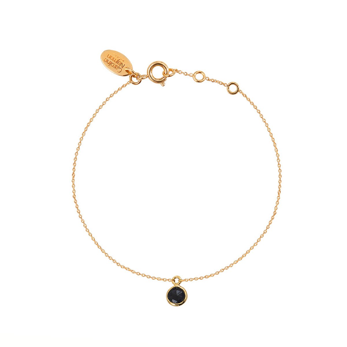 Bracelet moorea onyx noir, CAROLINE NAJMAN
