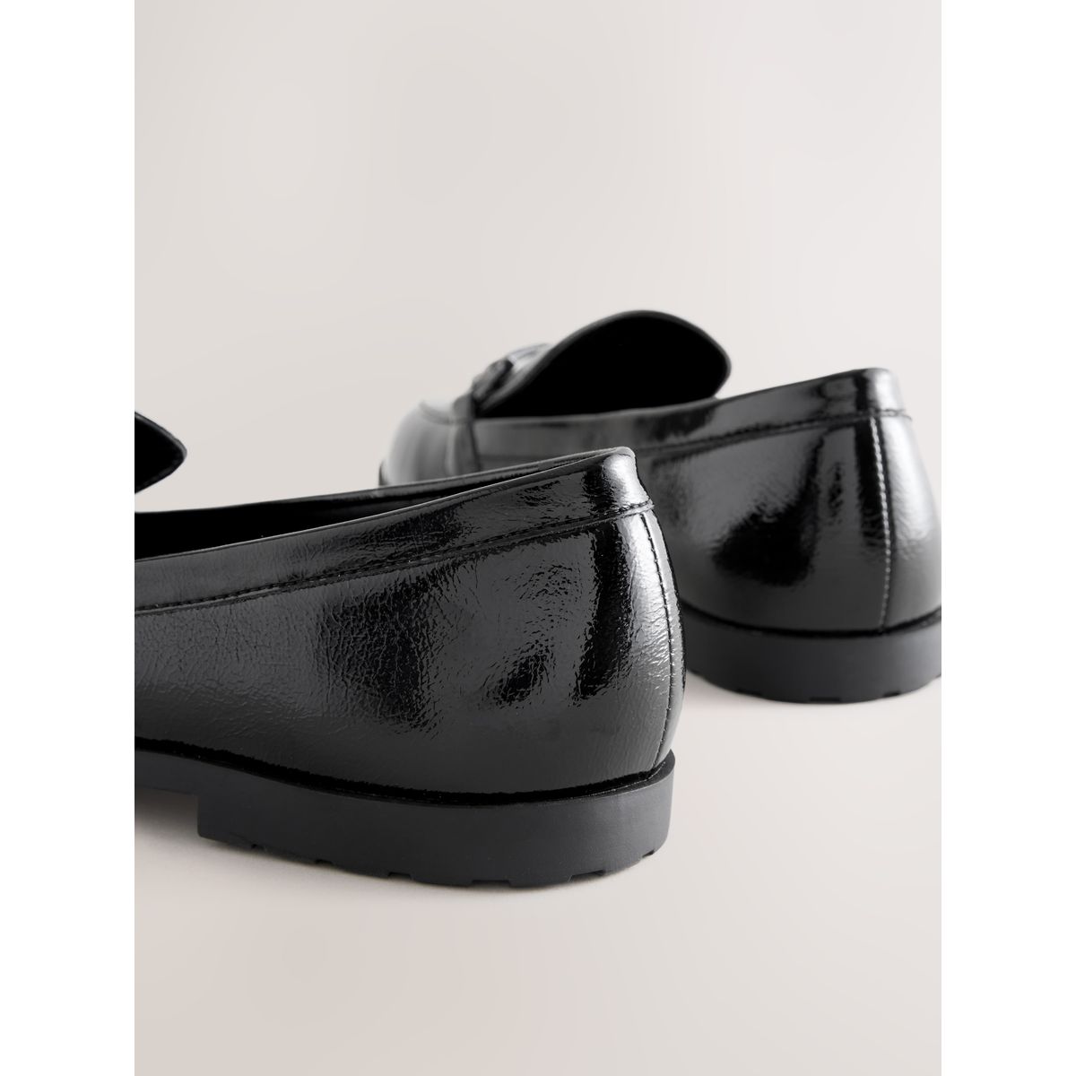 Mocassins à détails métalliques noir, NEXT