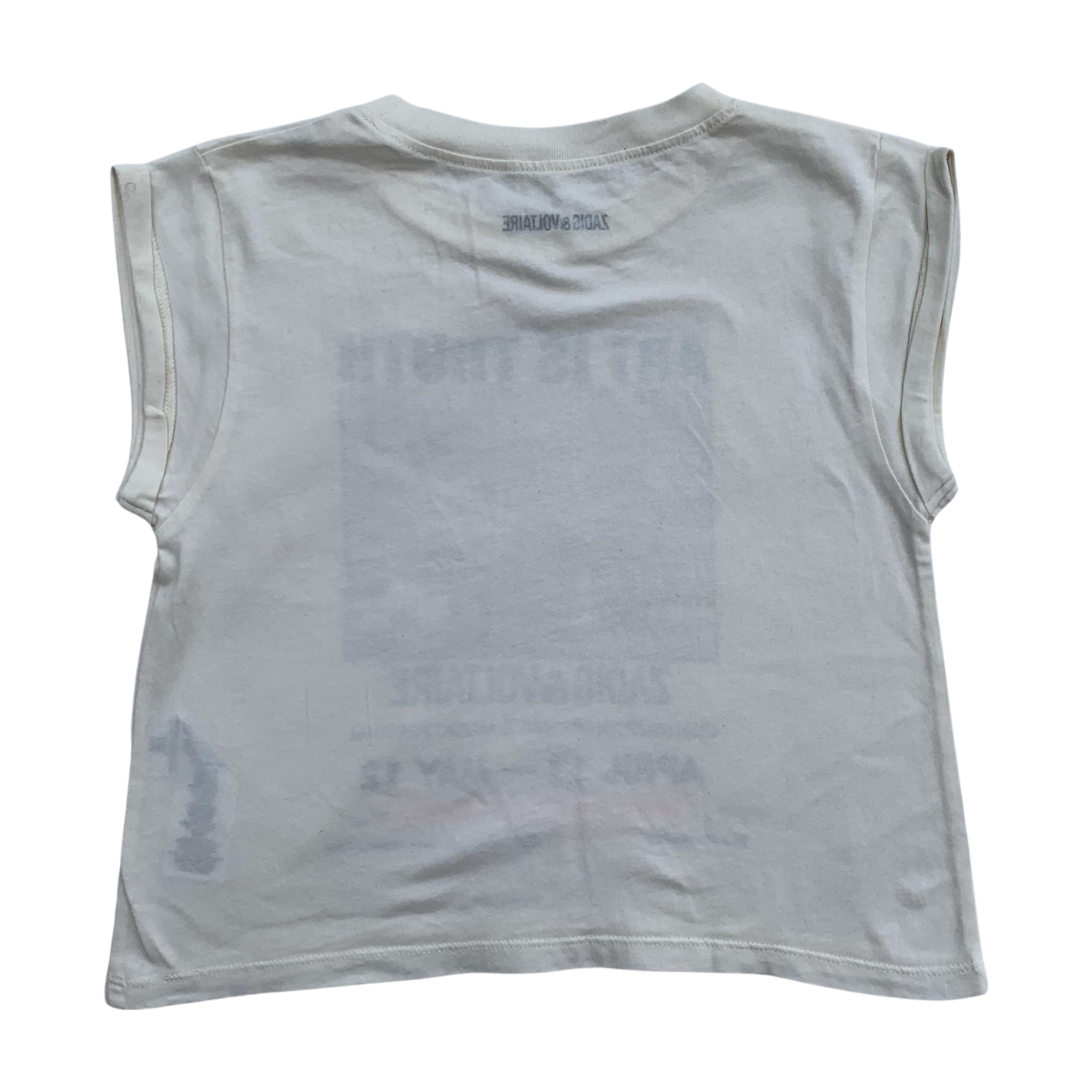 T-shirt enfant - Très bon état beige, ZADIG&VOLTAIRE