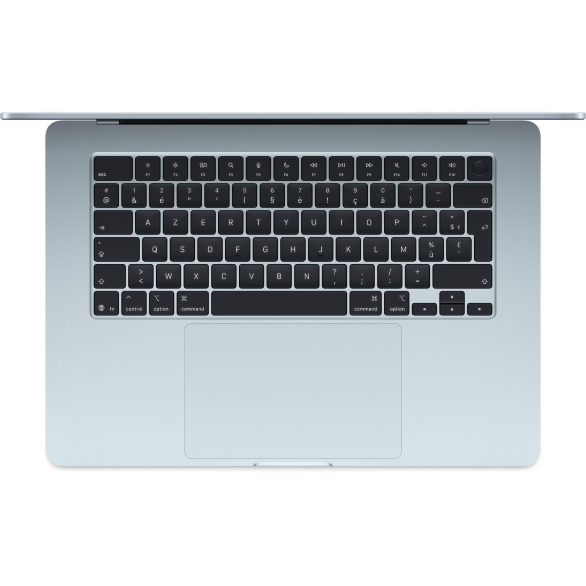 Ordinateur Apple Air 15" Puce M5 CPU 10 / GPU 10 coeurs Mémoire RAM 24Go Stockage 1To SSD Bleu ciel couleur unique, APPLE