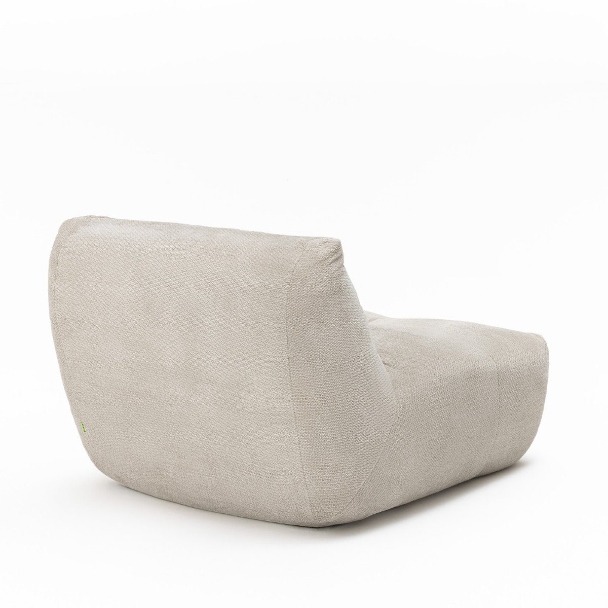 Chauffeuse compressée 1 place en tissu- ALBA beige, DRAWER