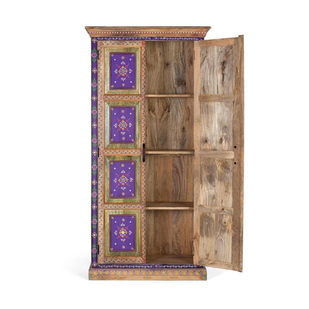 Armoire multicolore, DECORATION D’AUTREFOIS