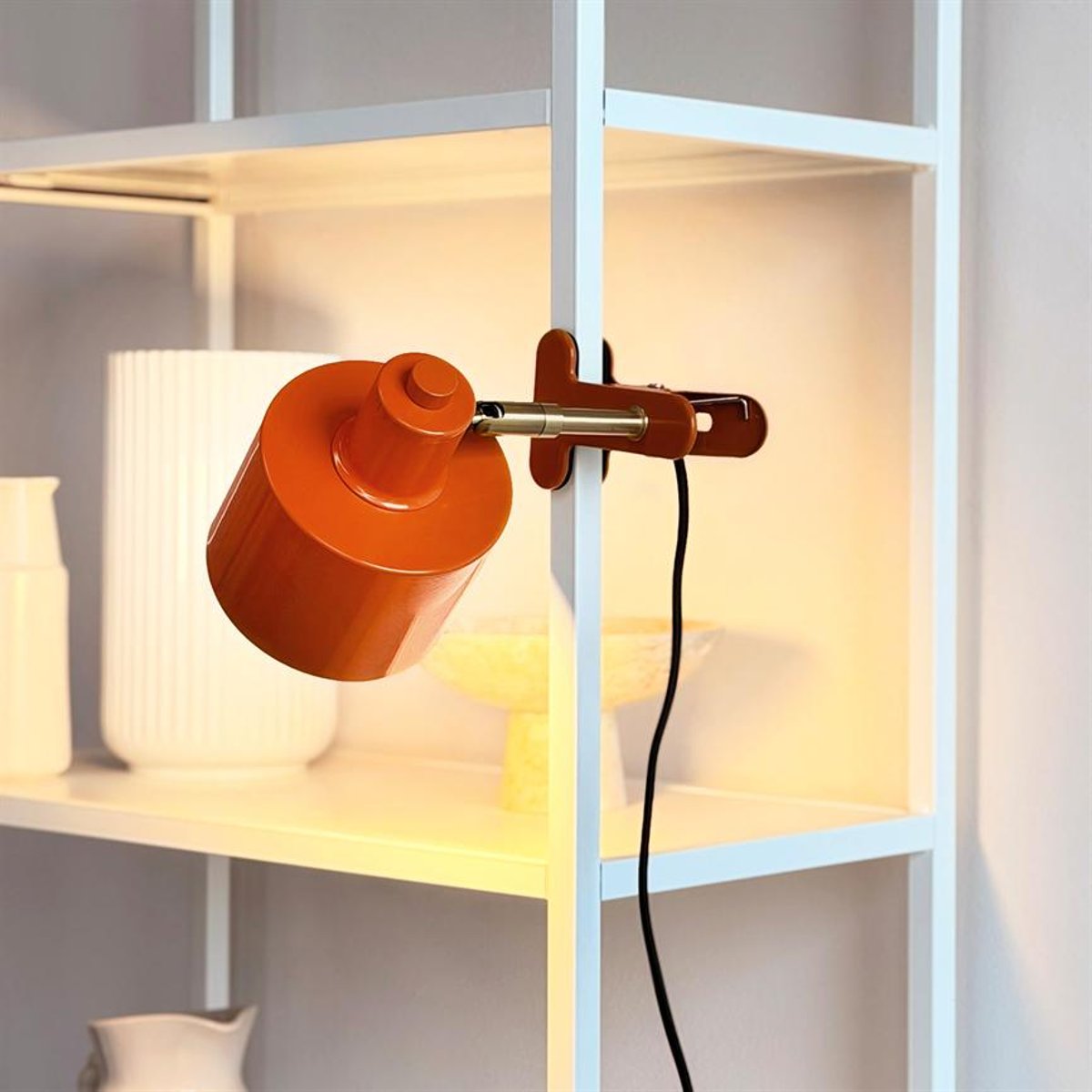 Lampe à pince Orientable Métal Orange OCEAN orange, DYBERG LARSEN