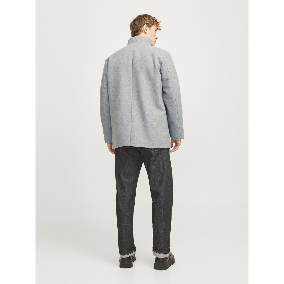 Manteau grise - light grey melange, JACK & JONES