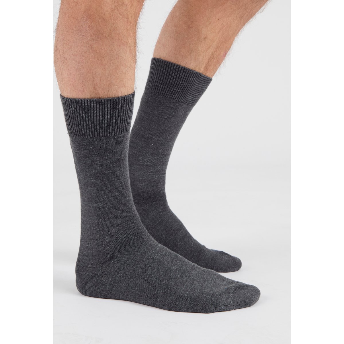 Lot 2 paires chaussettes Thermolactyl et soie lot gris, DAMART