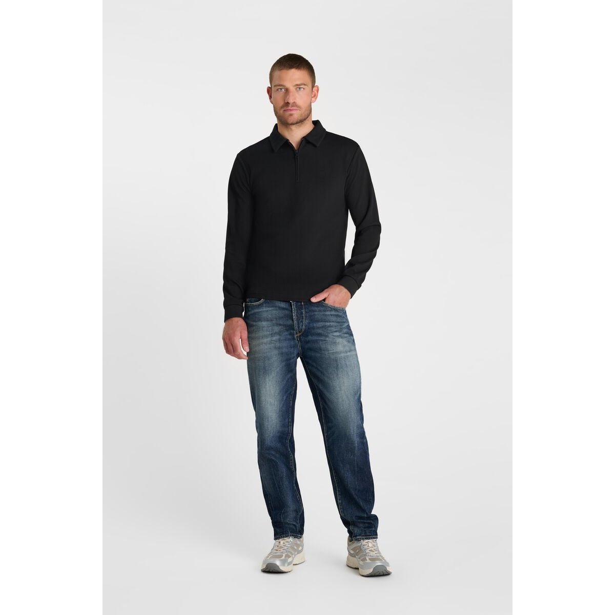 Polo ODEVIS black, LE TEMPS DES CERISES