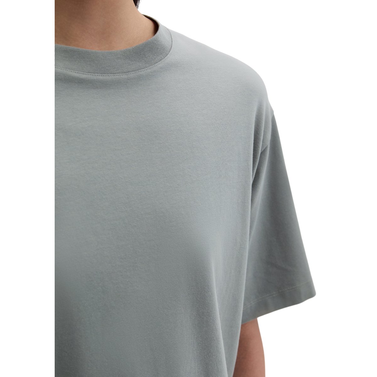T-shirt relaxed avec TENCEL™ Modal gris, MARC O'POLO