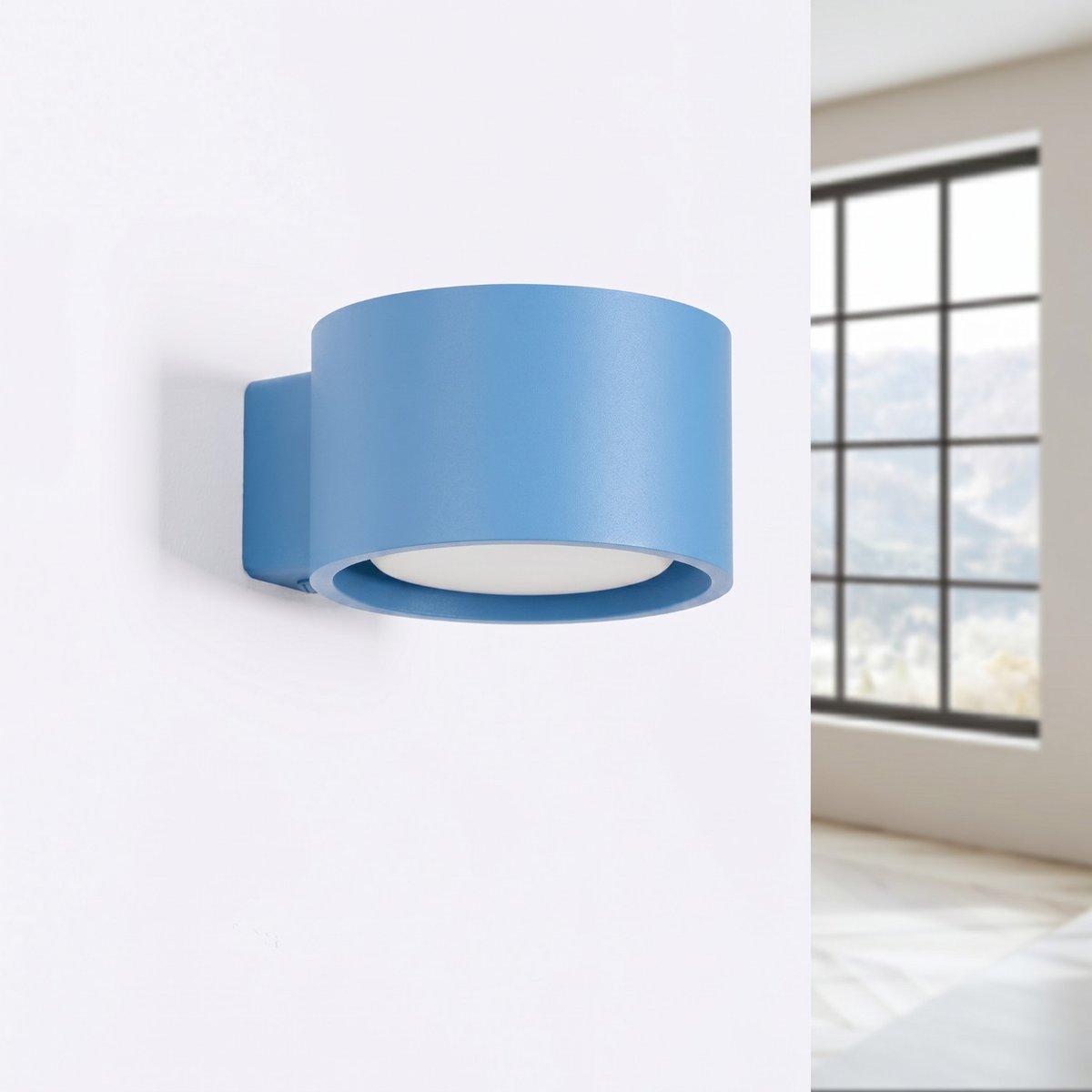 Applique murale Aluminium Bleu Gx53 1 MODO bleu, EDEN