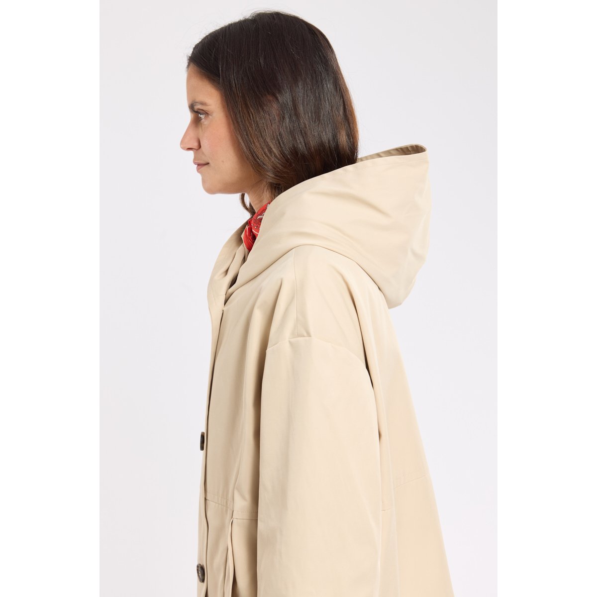Veste à capuche irish cream, ARMOR-LUX