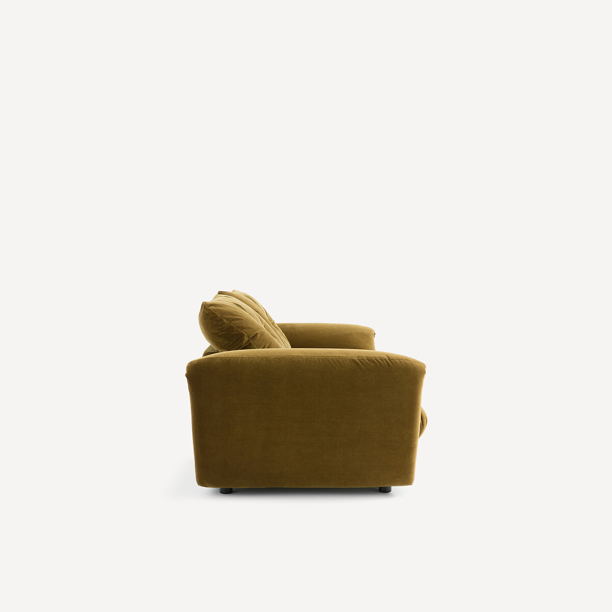 Canapé 3P convertible velours, Edgar bronze, AM.PM