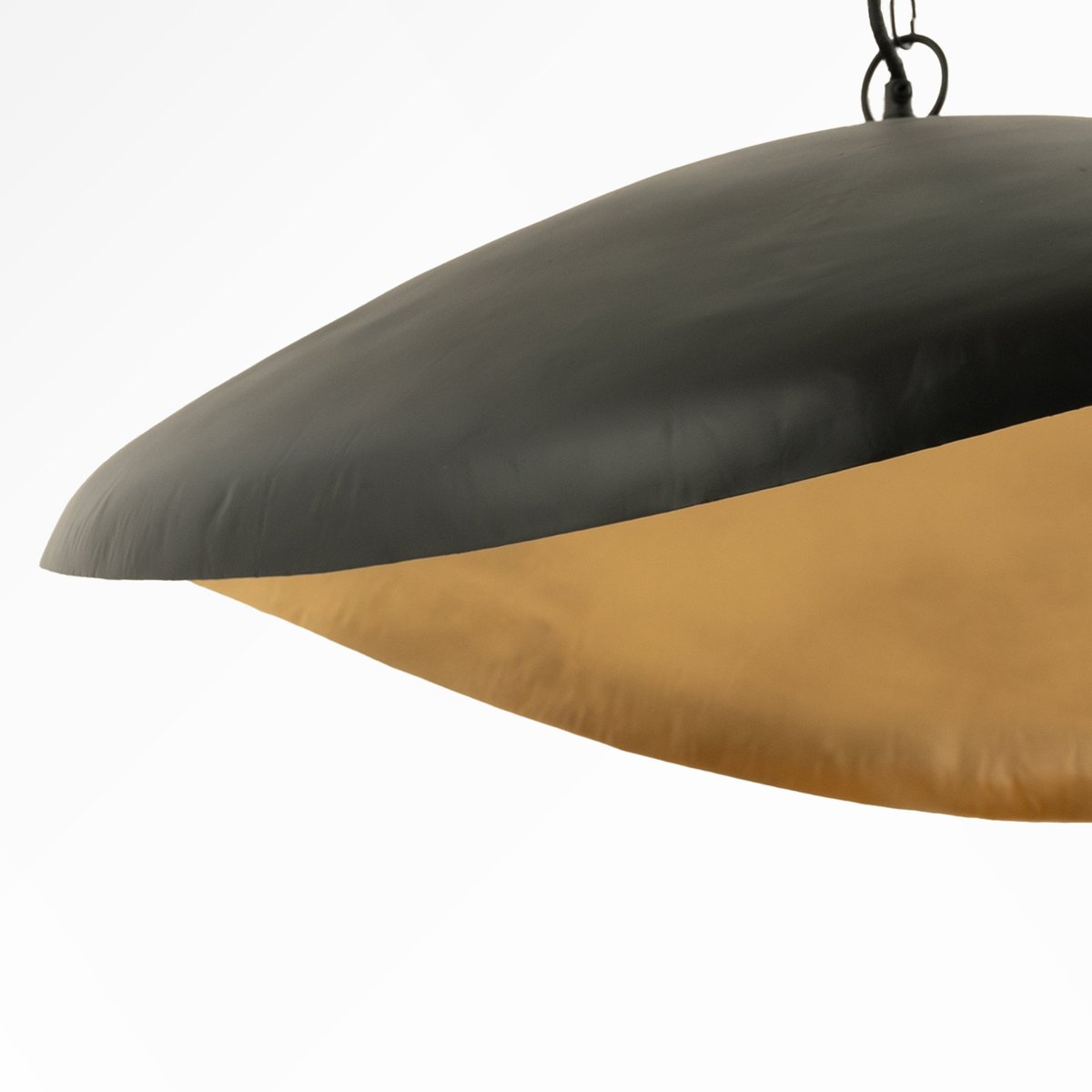 Suspension en métal 74 cm - PACHA noir, MAISON PAVANE