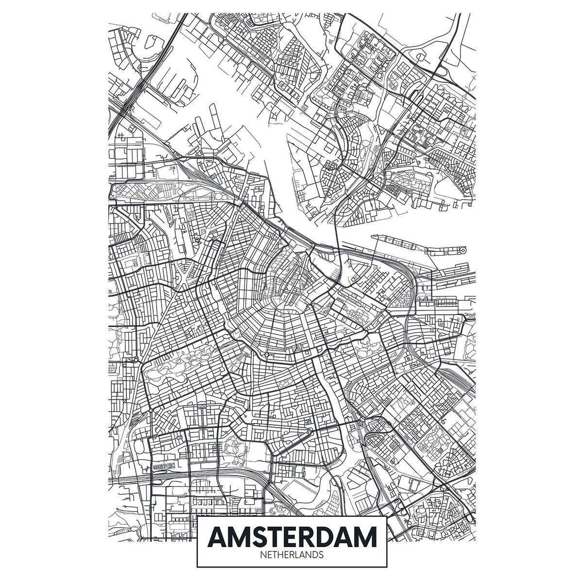 Tableau amsterdam netherlands tableau alu dibond, HEXOA