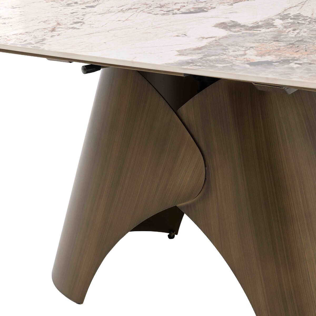 Basil Marble Dining Table (Seats 6-8) bronze, ÉDITÉ