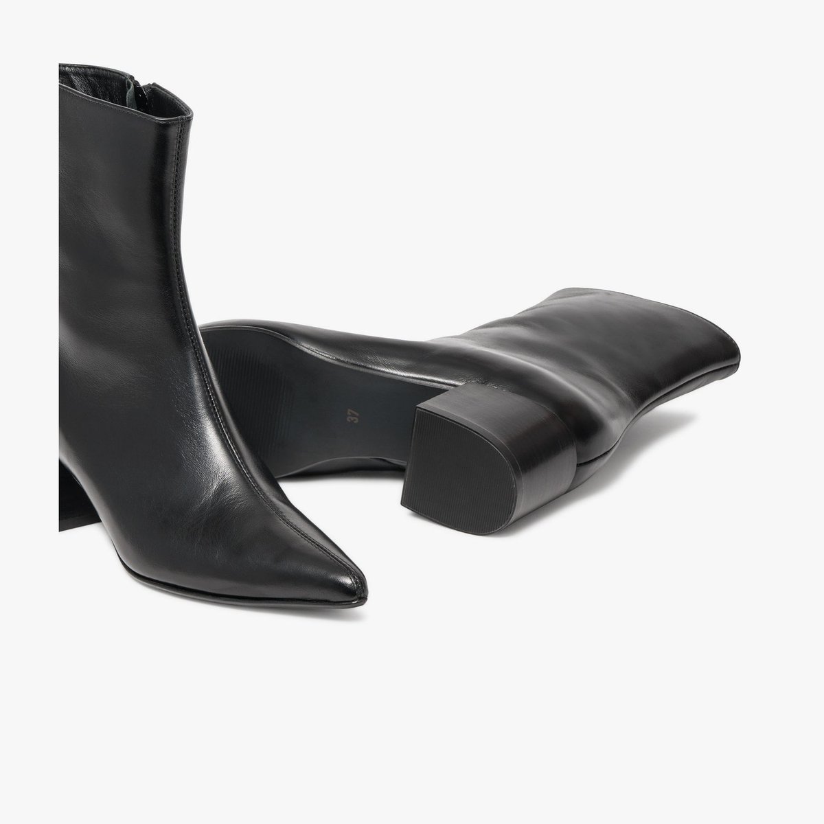Boots À Talon en cuir ECLIPSE noir, BOCAGE