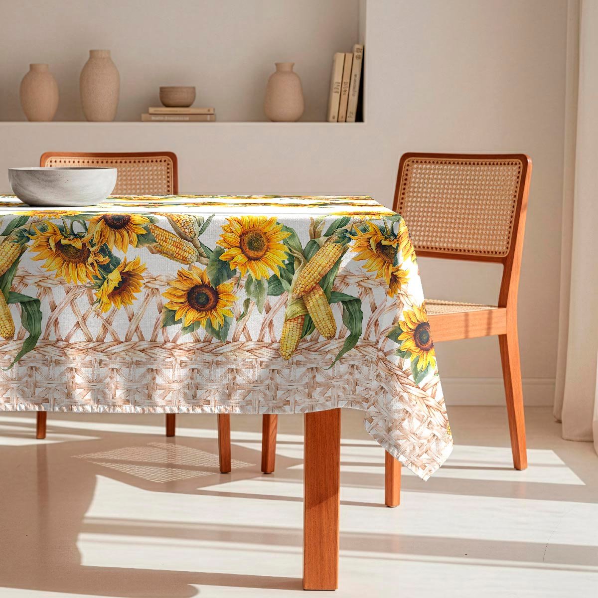 Nappe anti-taches Panocha - 100% coton - jaune, NAF NAF HOME