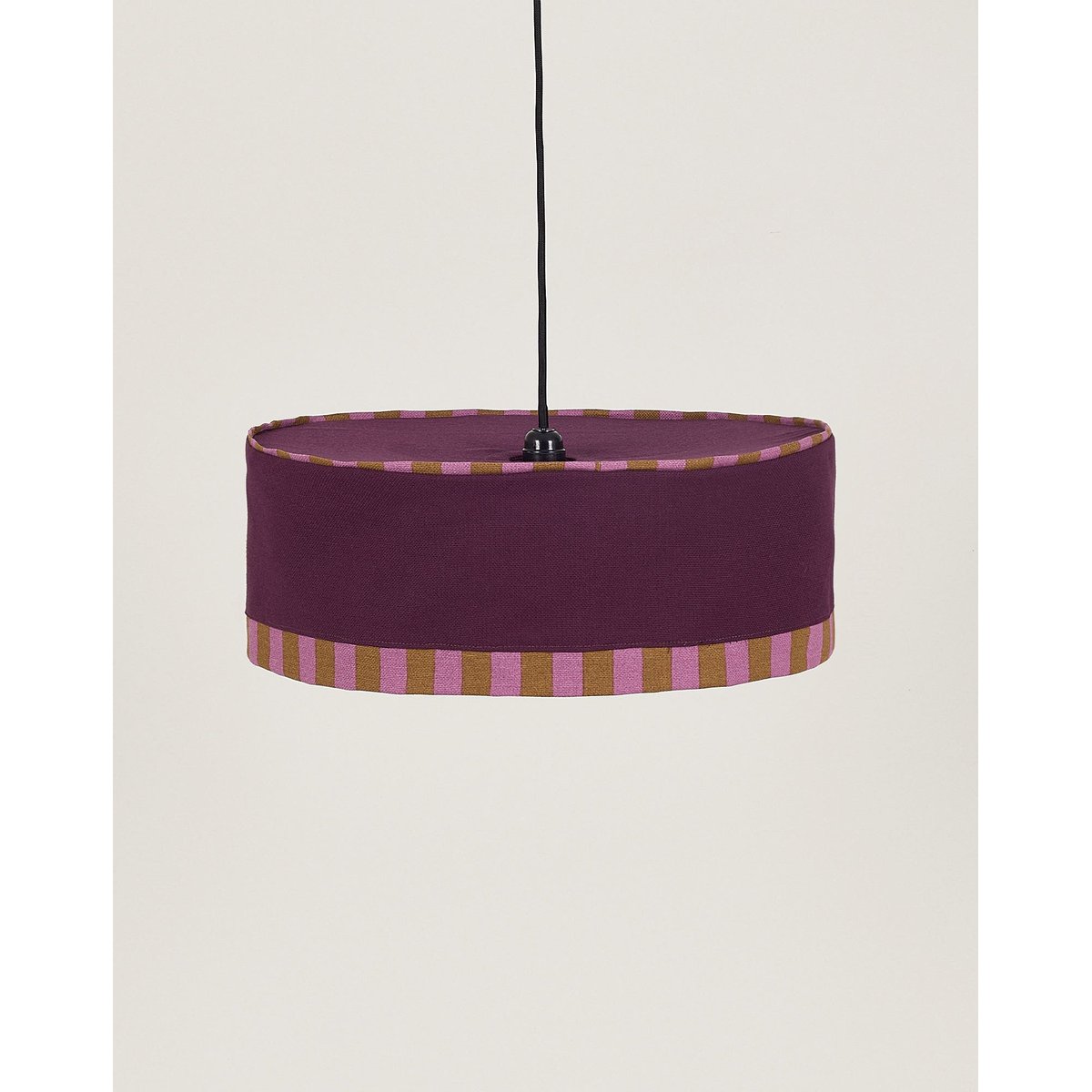 Abat-jour pour suspension diam. 50cm Paul prune, NOBODINOZ