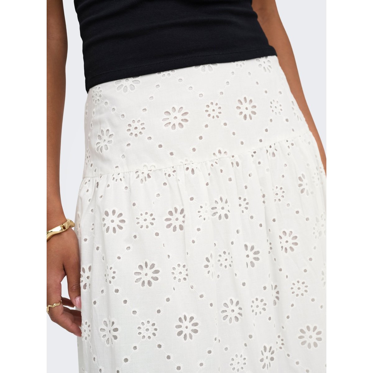 Jupe bright white, ONLY