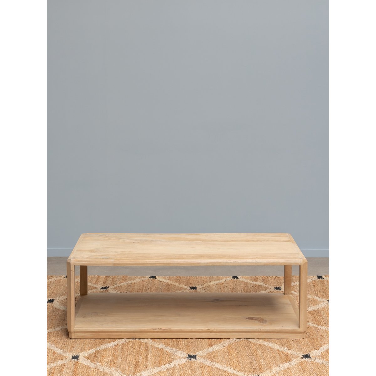 Table basse en bois CLAIJILL bois clair, CHEHOMA