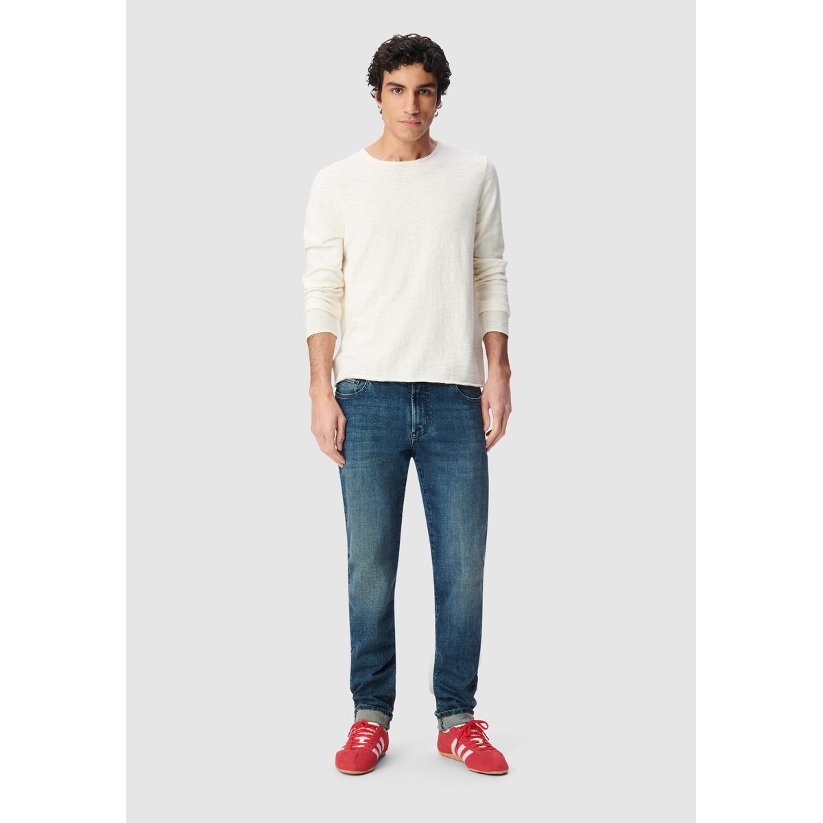 Jean slim BRUCE bleu gris, IKKS