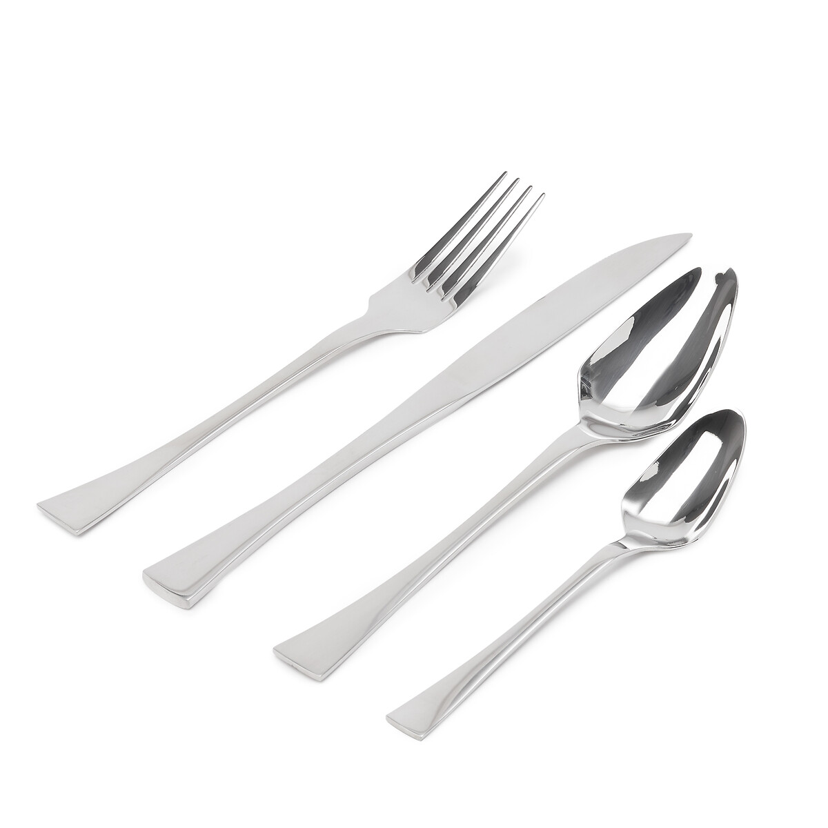 16-Piece Hamstead Stainless Steel Cutlery Set silver-coloured, SABICHI