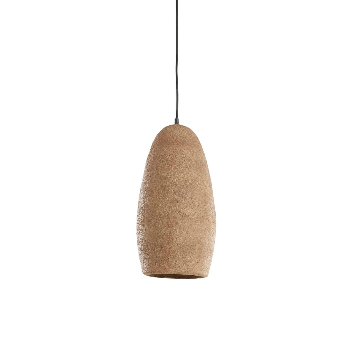 Lampe Suspendue Papier mâché DIVALA terra, LIGHT & LIVING 