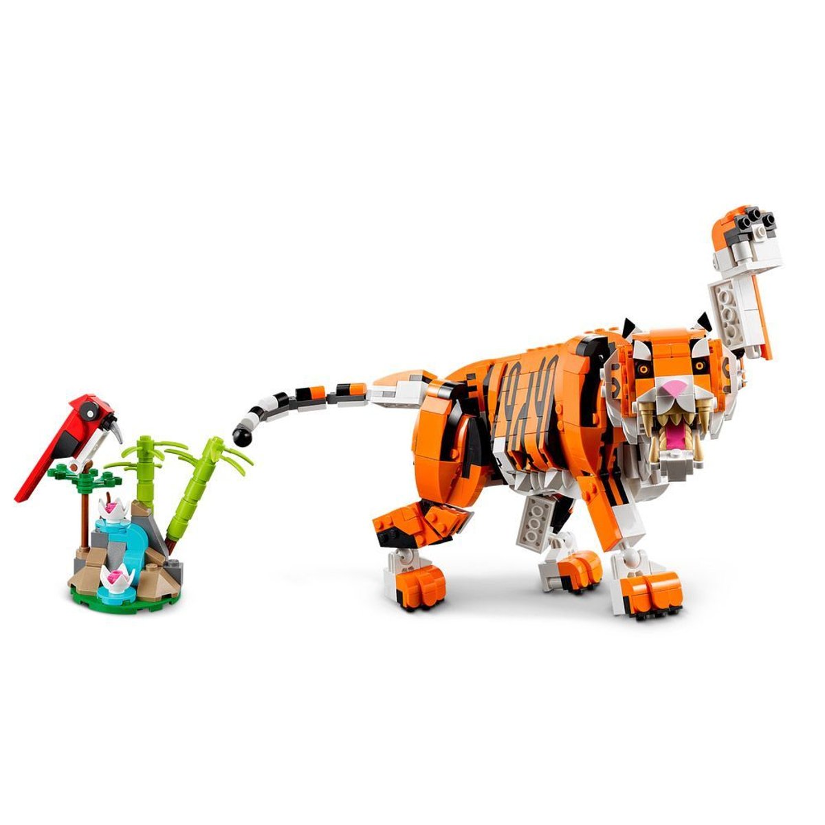LEGO Creator - Construction du Tigre Majestueux 31129 multicolore, LEGO