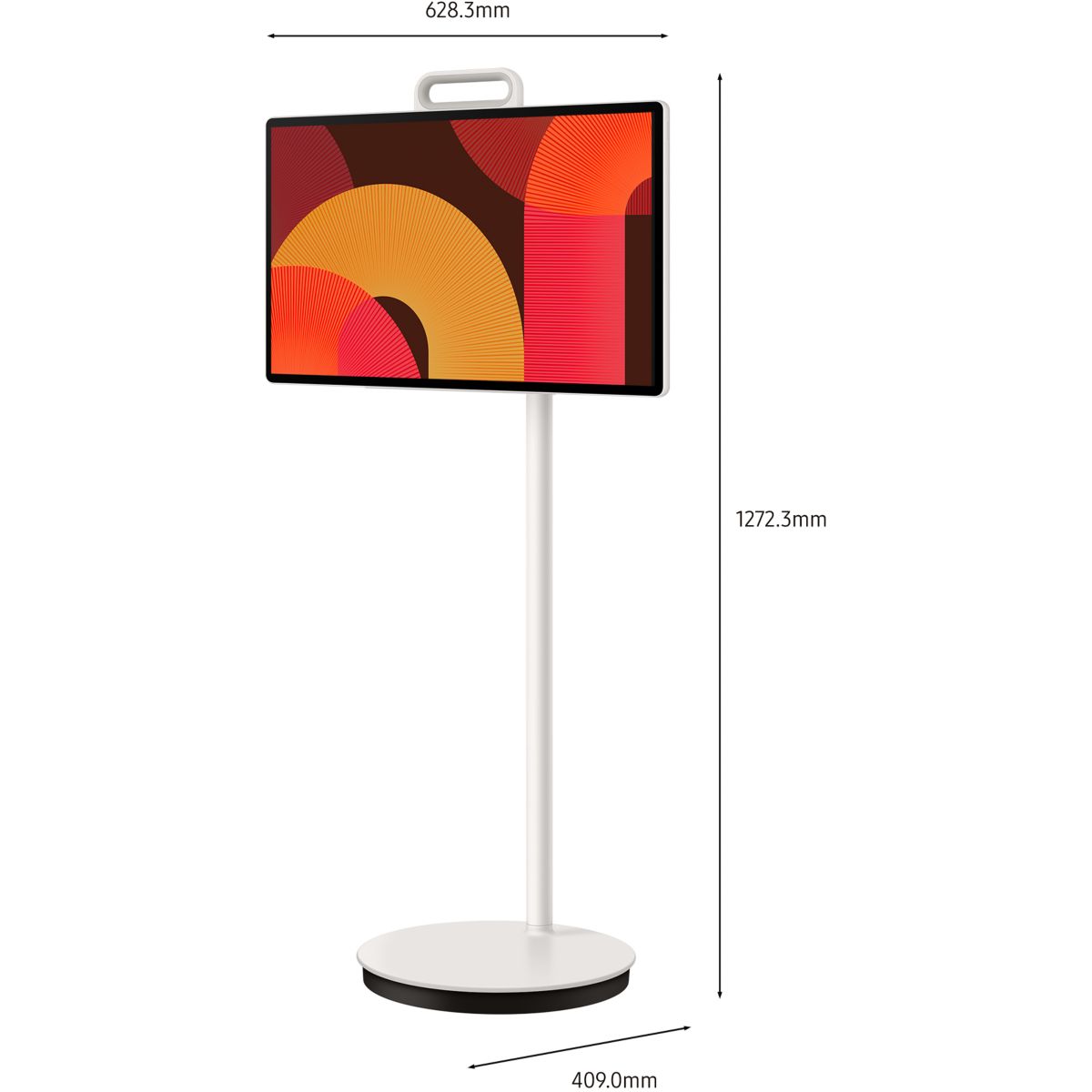 TV LED The Movingstyle (2026) 27" (68 cm) - 120 Hz, Smart TV, écran tactile couleur unique, SAMSUNG