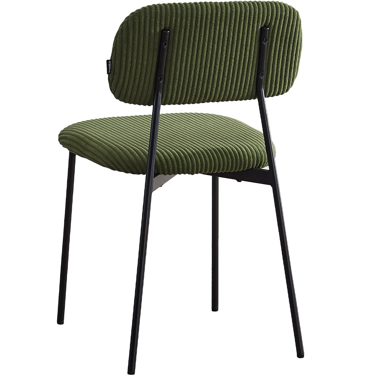 Lot de 4 chaises - LORIE vert kaki, HOMIFAB