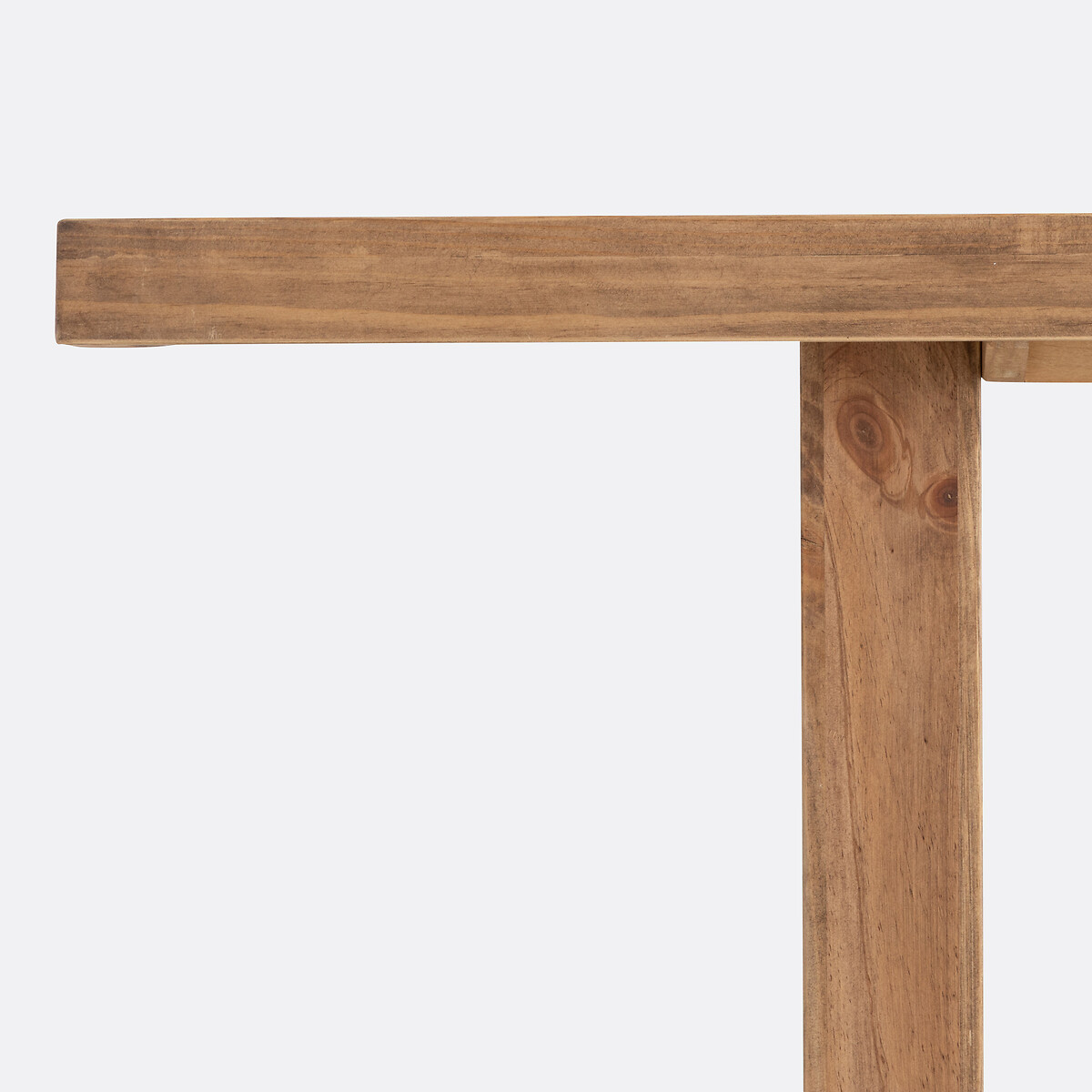 Table à manger rectangulaire, en pin massif, pour 6 à 8 couverts, MALIO pin ciré, LA REDOUTE INTERIEURS