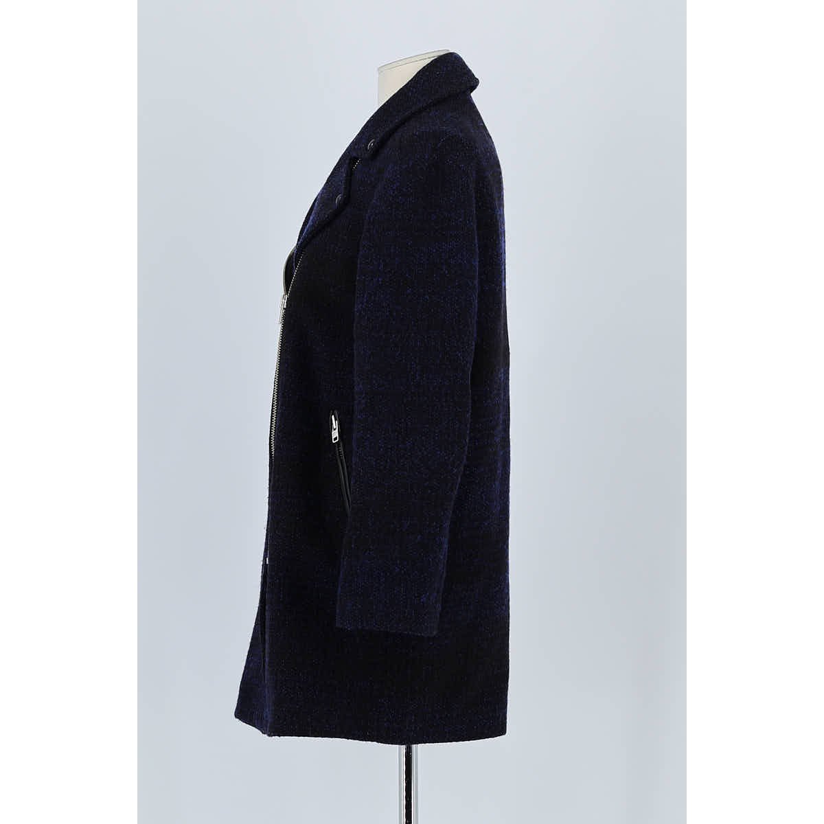 Manteau - Très Bon État marine, SANDRO