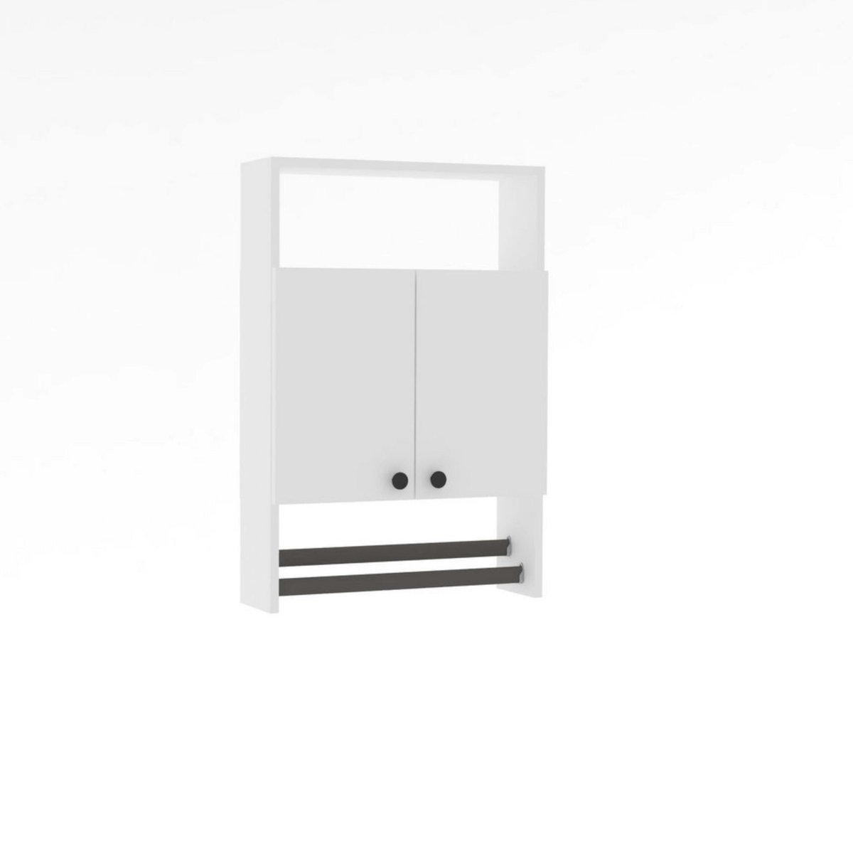 Armoire murale de salle de bains MARFA blanc, PIER IMPORT
