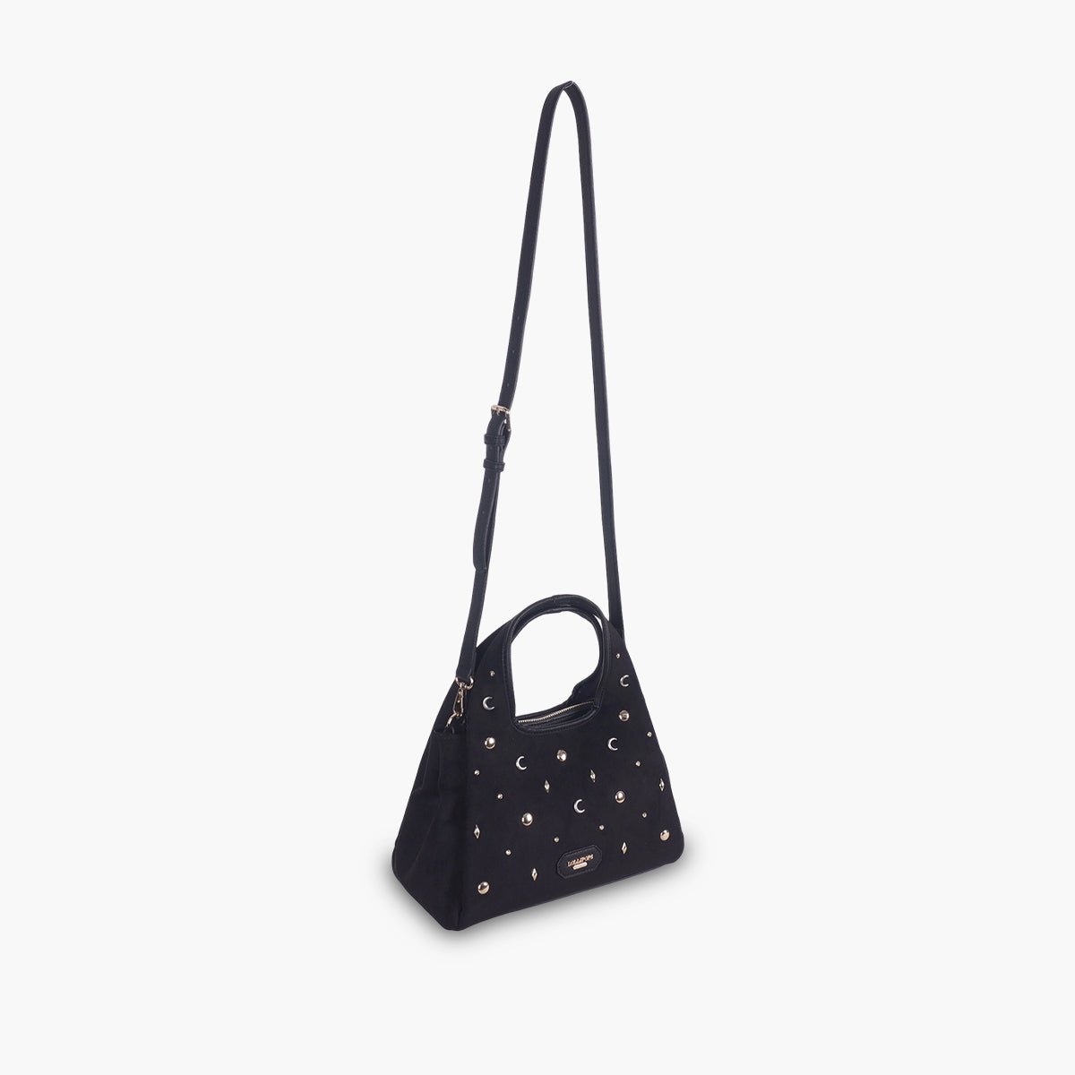 Sac Shopper M noir Talaya doré, LOLLIPOPS