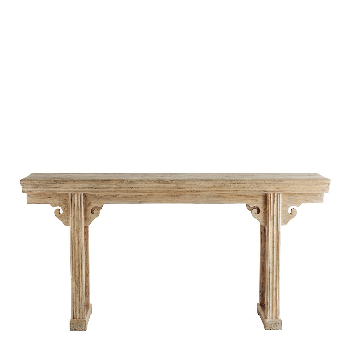 Console BAO orme recyclé beige, BLANC D’IVOIRE