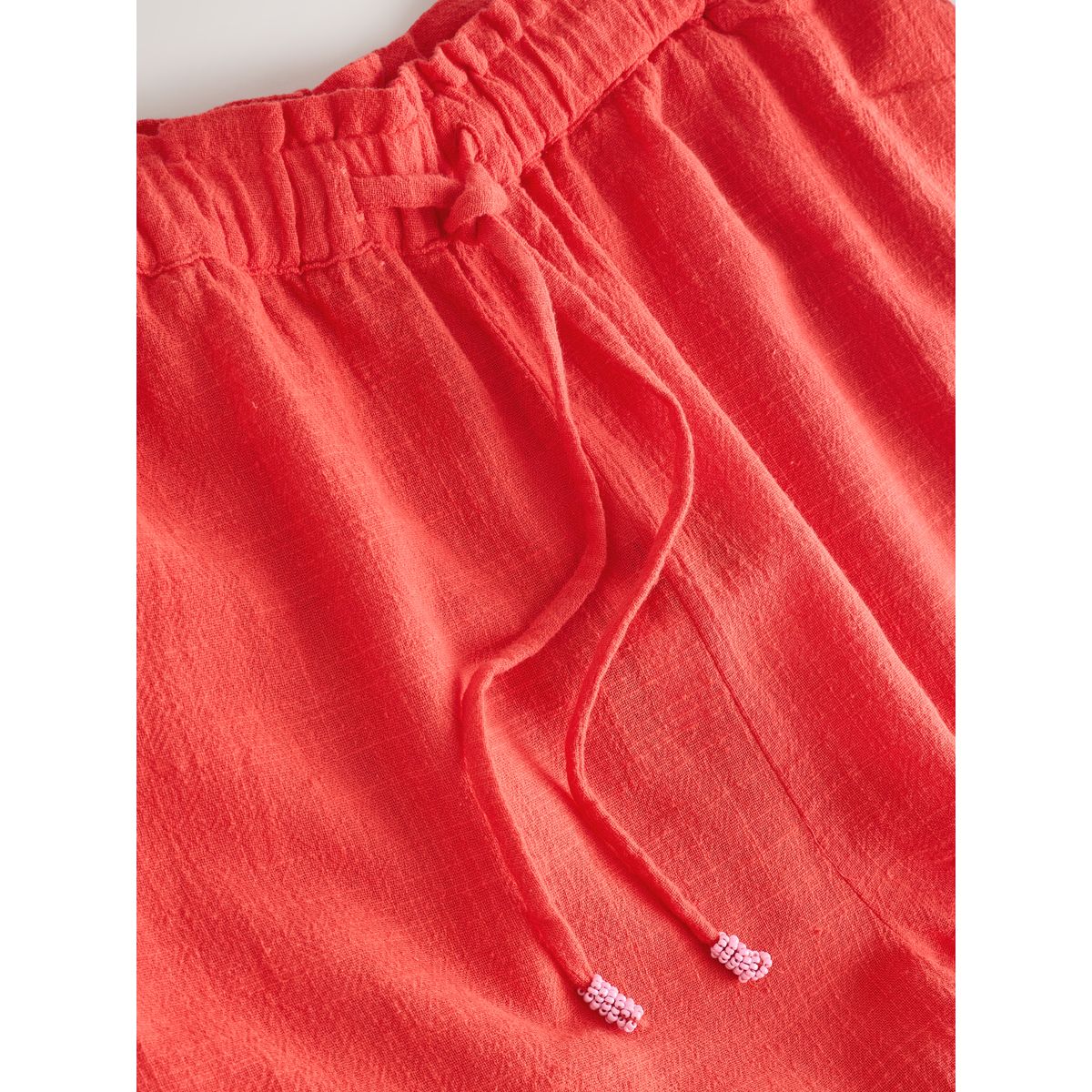 Pantalon large rouge/rose, NEXT