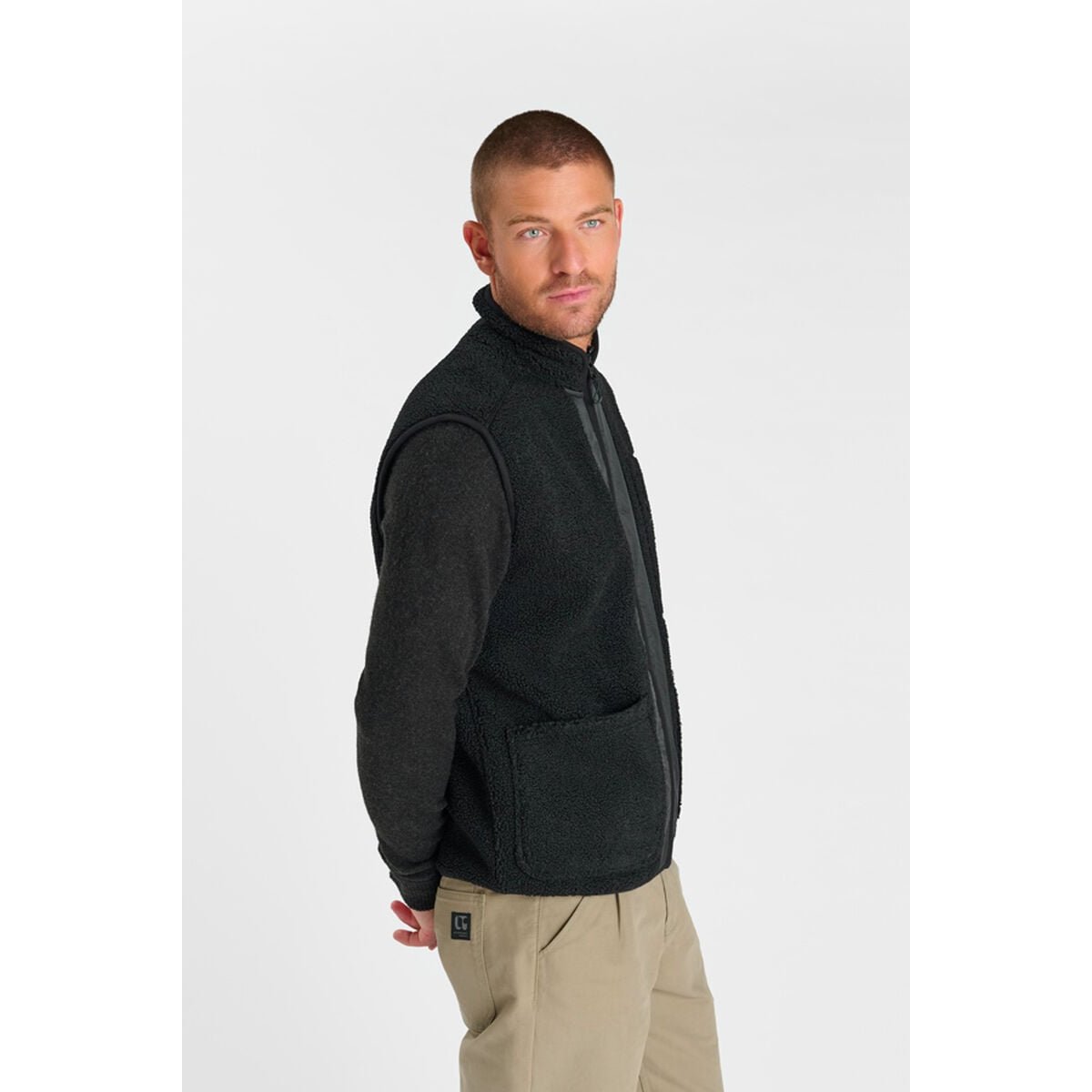 Veste sans manches VELOS black, LE TEMPS DES CERISES